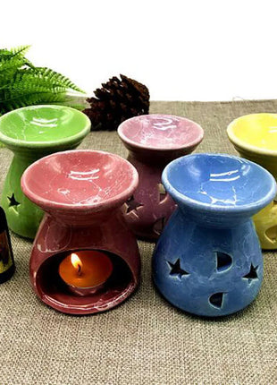 Vela horno de aromaterapia lámpara de aromaterapia horno de aceite esencial quemador romántico para el hogar decoración del hogar