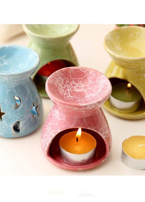Vela horno de aromaterapia lámpara de aromaterapia horno de aceite esencial quemador romántico para el hogar decoración del hogar