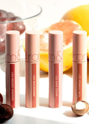 Rom&nd JUICY LASTING TINT-8 tonos, hidratante no pegajoso, acabado brillante de larga duración, regalo, inicio fresco, K-Beauty, maquillaje coreano