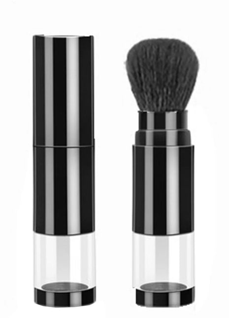 Brochas de maquillaje para cara, base cosmética en polvo, colorete, brocha de maquillaje, brochas de almacenamiento de polvos cosméticos de viaje portátiles, herramienta de belleza