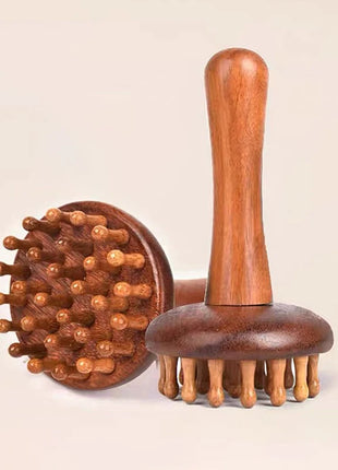 Masajeador de setas de madera, herramienta de masaje Manual, herramientas de masaje de setas de madera, tensión muscular, grasa Local Gua Sha para uso completo del cuerpo