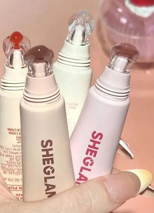 SHEGLAM-esmalte de cristal hidratante para el cuidado de los labios, Canoy Lane, galleta de cacao, fresa, leche, melón, espejo duradero, tinte de belleza para labios