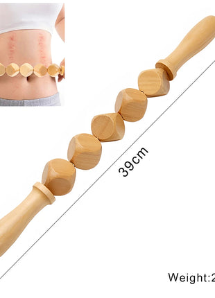 Herramientas de masaje de madera, masajeador de drenaje linfático de madera, herramientas anticelulíticas para dar forma al cuerpo para belleza, Gua Sha, alivio muscular dolorido
