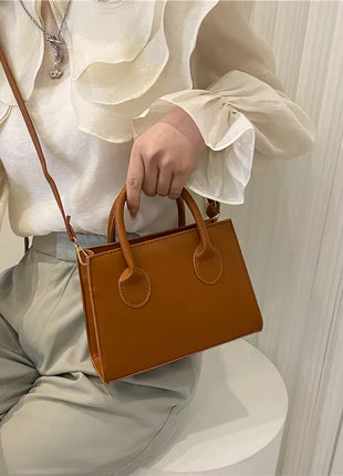 Elegante bolso negro con asas dobles, bolso cruzado elegante, bolso pequeño retro y elegante para mujeres y niñas, uso diario, trabajo, fiesta