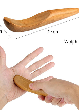 Herramientas de masaje de madera, masajeador de drenaje linfático de madera, herramientas anticelulíticas para dar forma al cuerpo para belleza, Gua Sha, alivio muscular dolorido