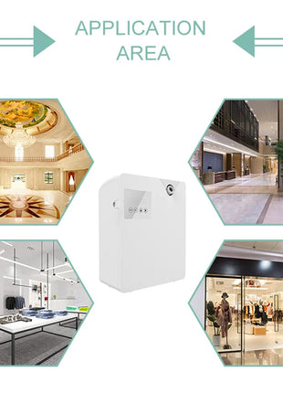 Difusor de Aroma para ambientadores domésticos, pulverizador, aromaterapia, dispositivo aromático para Hotel, máquina de fragancia inteligente para habitación, Control por aplicación