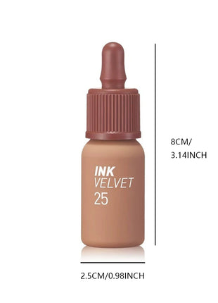 PERIPERA INK VELVET, Textura de Terciopelo, Suave y No Resecante, Acabado Mate, Larga Duración y Alta Pigmentación, Estilo Moderno, K-Beauty, Maquillaje Coreano