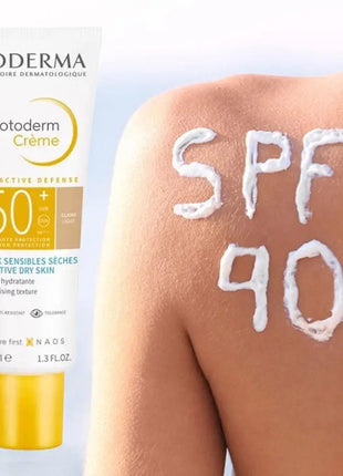 BIODERMA Crema Solar SPF50+ Todo Tipo de Piel - Piel Sensible Ance Piel Seca Piel Impermeable Protector Solar a Prueba de Sudor