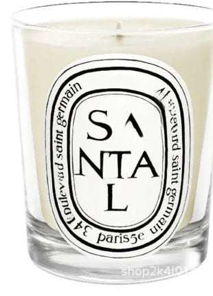 Vela de aromaterapia, velas aromáticas de plantas naturales, fragancia francesa, regalo aromático de compañero de aire duradero fresco y elegante