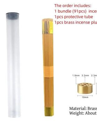 Aroma Natural, fragancia para el hogar, palo de sándalo, fragancia de bendición, fragancia de Buda, palo de sándalo 91/paquete