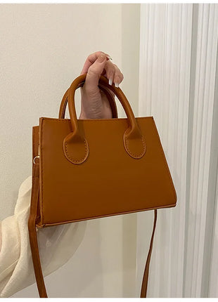 Elegante bolso negro con asas dobles, bolso cruzado elegante, bolso pequeño retro y elegante para mujeres y niñas, uso diario, trabajo, fiesta