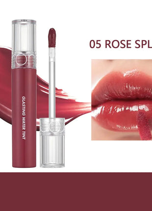 Rom&nd Brillo y tinte de agua brillante, textura brillante, ligero, no pegajoso, luminosidad transparente cristalina, K-Beauty, maquillaje coreano