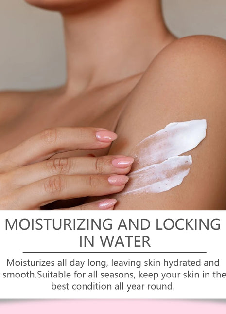 Crema corporal iluminadora para la piel, glutatión nutritivo, incluso el tono, mejora la piel seca y áspera, Reduce la embotamiento, uniforme de la piel, cuidado corporal blanco