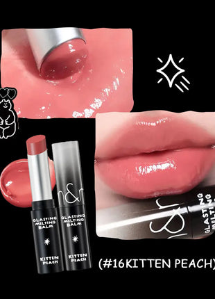 Rom&nd Bálsamo de fusión y escopeta, fórmula de bálsamo de fusión, textura similar al gelatina, bálsamo labial hidratante, belleza K, maquillaje coreano