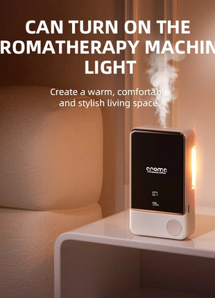 Difusor de Aromaterapia para Baño, Difusor de Aroma Inteligente de Pared, Humidificador USB para Oficina en Casa, Dormitorio, Máquina de Aromaterapia de Escritorio