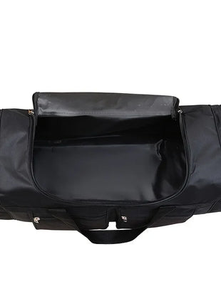 Bolsa de viaje de gran capacidad, estilo informal, múltiples compartimentos y bolsillos, perfecta para viajes cortos, bolsa de viaje deportiva