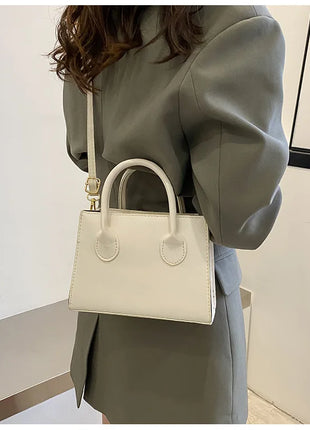 Elegante bolso negro con asas dobles, bolso cruzado elegante, bolso pequeño retro y elegante para mujeres y niñas, uso diario, trabajo, fiesta