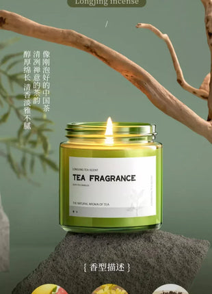 Velas de aromaterapia para interiores, fragancia de luz de larga duración para el hogar, ayuda a dormir, purifica el aire, regalo de cumpleaños