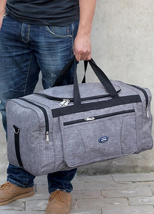 Bolsos de viaje para hombre, equipaje de mano Oxford, bolsa de viaje grande impermeable, bolsa de viaje de lona de gran capacidad para negocios