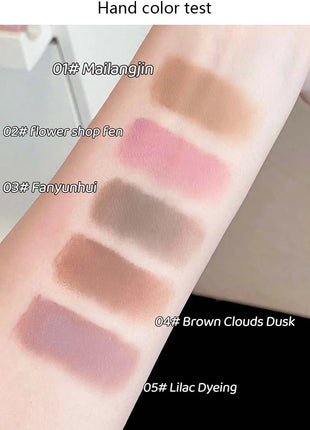 Cappuvini Cloud Mist tinte para cejas sin manchas Natural 3D impermeable de secado rápido crema para teñir cejas cosméticos