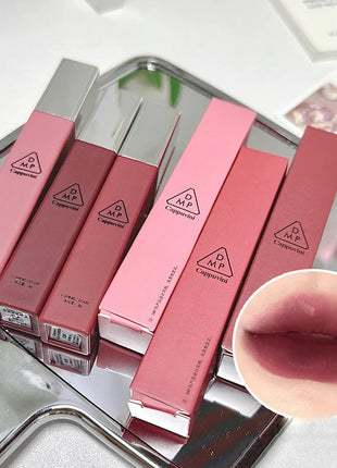 Cappuvini Matte Velvet Lip Glaze Hidratante Suave Lápiz labial de larga duración Maquillaje Brillo de labios