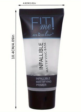 Base de maquillaje Hidratante de larga duración, resistente al agua, antiderramamiento, rápida formación de película, fácil de aplicar antes de aplicar el tubo blando