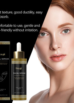 Esencia para el cuidado facial, hidratante, brillo: realzando, ligero, hidratante, suave, suave y elástico para la piel, suero para el cuidado de la piel