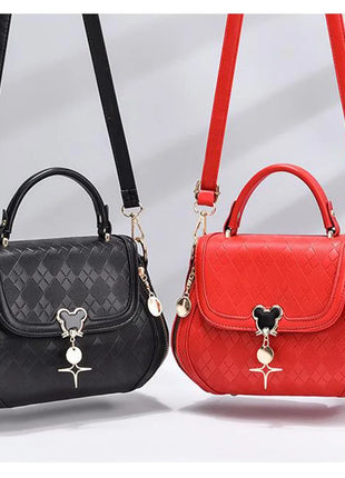 Bolso de mano para mujer, bolso de hombro, bolso principal para mujer, bolso de diseñador de lujo de cuero genuino para mujer, bolso tipo cubo con lazo