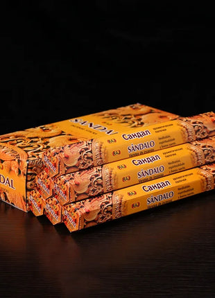 Palillos de incienso indio, aromas surtidos, lavanda, salvia, Yoga, meditación, relajación, atmósfera, palitos fragantes para Aroma casero