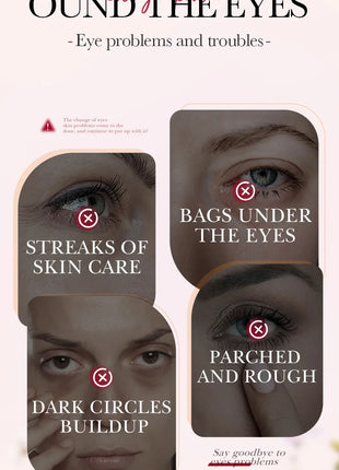 SADOER Sakura crema de ojos Anti ojeras eliminación de ojos bolsas reafirmantes cremas hidratantes para ojos belleza ojos cuidado de la piel