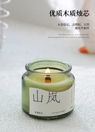 Velas de aromaterapia para interiores, fragancia de luz de larga duración para el hogar, ayuda a dormir, purifica el aire, regalo de cumpleaños