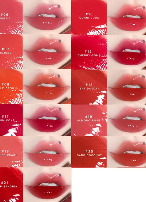 Rom&nd JUICY LASTING TINT-11 tonos, textura brillante jugosa, hidratante no pegajoso, mancha duradera, fiesta, belleza K, maquillaje coreano