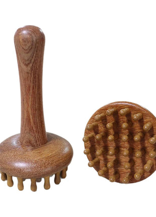 Masajeador de setas de madera, herramienta de masaje Manual, herramientas de masaje de setas de madera, tensión muscular, grasa Local Gua Sha para uso completo del cuerpo