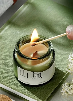 Velas de aromaterapia para interiores, fragancia de luz de larga duración para el hogar, ayuda a dormir, purifica el aire, regalo de cumpleaños