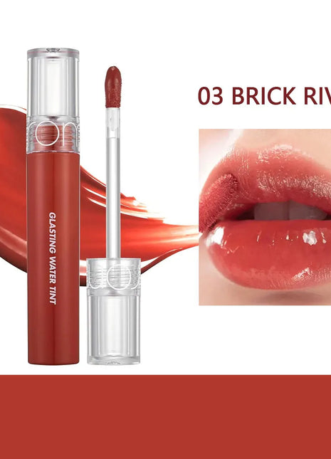 Rom&nd Brillo y tinte de agua brillante, textura brillante, ligero, no pegajoso, luminosidad transparente cristalina, K-Beauty, maquillaje coreano