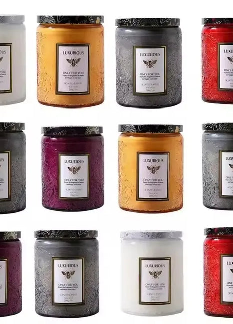 Una vela fragante, latas, decoración de habitación, cera de soja, Aroma sin humo, fragancia de aceite romántica de baja temperatura, Velas de cumpleaños