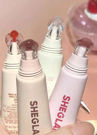 SHEGLAM-esmalte de cristal hidratante para el cuidado de los labios, Canoy Lane, galleta de cacao, fresa, leche, melón, espejo duradero, tinte de belleza para labios