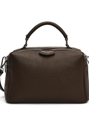 Nuevos bolsos cruzados de moda, bolso de cuero PU para mujer, bolso de mano Simple de alta calidad, bolso Boston Vintage, bolsos de hombro para mujer