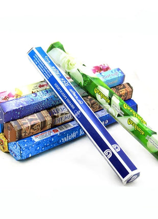 Palillos de incienso indio, aromas surtidos, lavanda, salvia, Yoga, meditación, relajación, atmósfera, palitos fragantes para Aroma casero