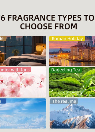 Difusor de Aromaterapia para Baño, Difusor de Aroma Inteligente de Pared, Humidificador USB para Oficina en Casa, Dormitorio, Máquina de Aromaterapia de Escritorio