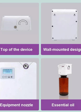 Difusor de Aroma para ambientadores domésticos, pulverizador, aromaterapia, dispositivo aromático para Hotel, máquina de fragancia inteligente para habitación, Control por aplicación