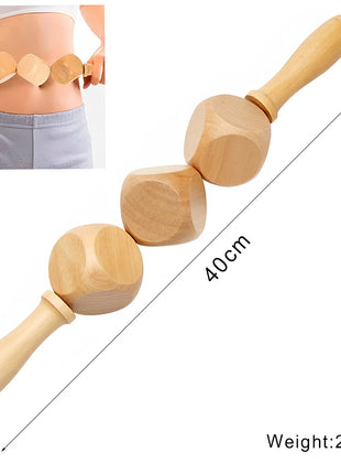 Herramientas de masaje de madera, masajeador de drenaje linfático de madera, herramientas anticelulíticas para dar forma al cuerpo para belleza, Gua Sha, alivio muscular dolorido