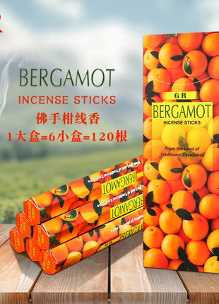 Palillos de incienso indio, aromas surtidos, lavanda, salvia, Yoga, meditación, relajación, atmósfera, palitos fragantes para Aroma casero