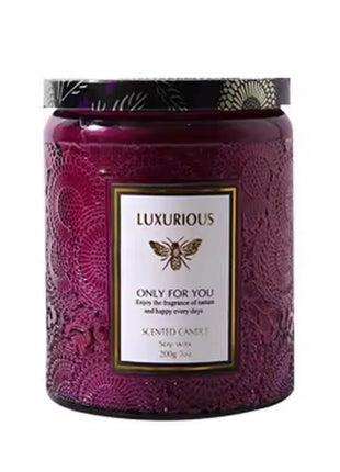 Una vela fragante, latas, decoración de habitación, cera de soja, Aroma sin humo, fragancia de aceite romántica de baja temperatura, Velas de cumpleaños