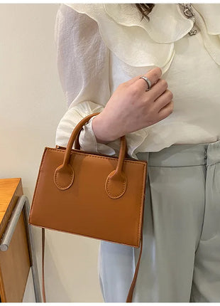 Elegante bolso negro con asas dobles, bolso cruzado elegante, bolso pequeño retro y elegante para mujeres y niñas, uso diario, trabajo, fiesta