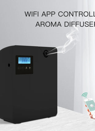 Difusor de Aroma para ambientadores domésticos, pulverizador, aromaterapia, dispositivo aromático para Hotel, máquina de fragancia inteligente para habitación, Control por aplicación