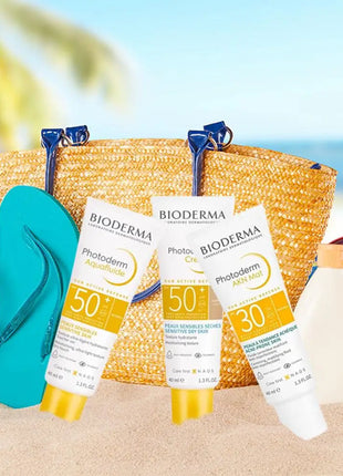BIODERMA Crema Solar SPF50+ Todo Tipo de Piel - Piel Sensible Ance Piel Seca Piel Impermeable Protector Solar a Prueba de Sudor