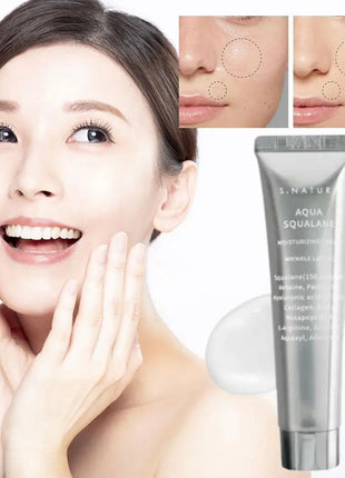 S.NATURE-crema Facial de suero de Squalane, mejora la embotamiento de la piel, equilibra agua y aceite y hidratación profunda, cuidado de la piel coreano