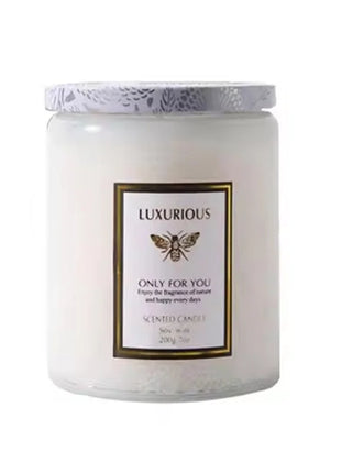 Una vela fragante, latas, decoración de habitación, cera de soja, Aroma sin humo, fragancia de aceite romántica de baja temperatura, Velas de cumpleaños