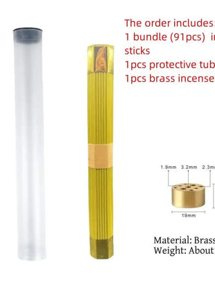 Aroma Natural, fragancia para el hogar, palo de sándalo, fragancia de bendición, fragancia de Buda, palo de sándalo 91/paquete